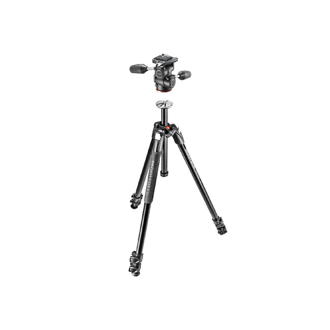 Tripode Manfrotto MT290XTA3 con Cabeza 3-Way MH804-3W
