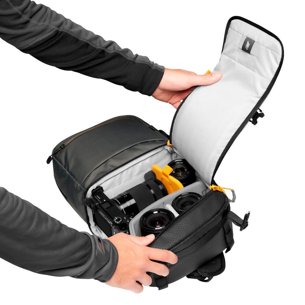 Mochila para Cámaras Lowepro Slingshot SL 250 AW II (Gris) (10 lt)
