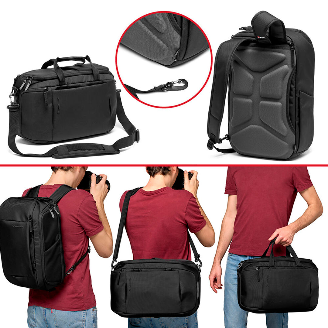 Mochila para Cámaras Hibrida Manfrotto Advanced Hybrid M III 15L (Negro)