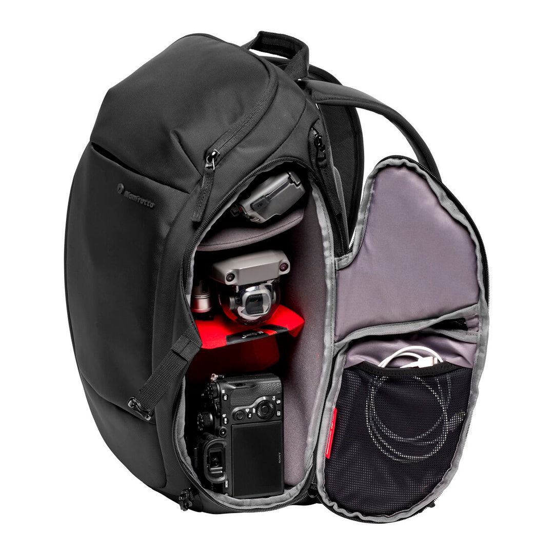 Mochila para Cámaras Manfrotto Advanced Travel III de 24L (Negro)