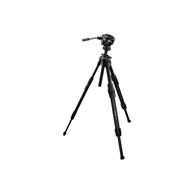 Trípode Híbrido Manfrotto One con Cabezal Fluido 500X de Aluminio