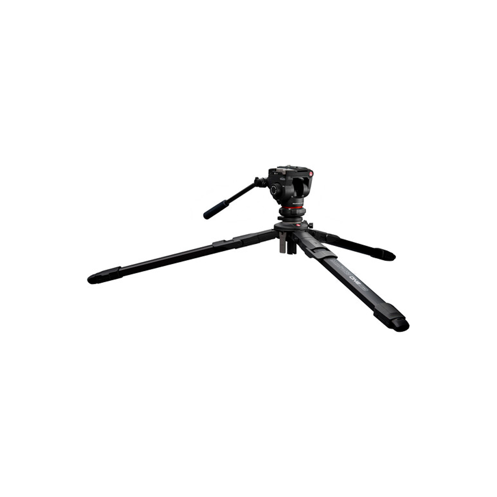 Trípode Híbrido Manfrotto One con Cabezal Fluido 500X de Aluminio