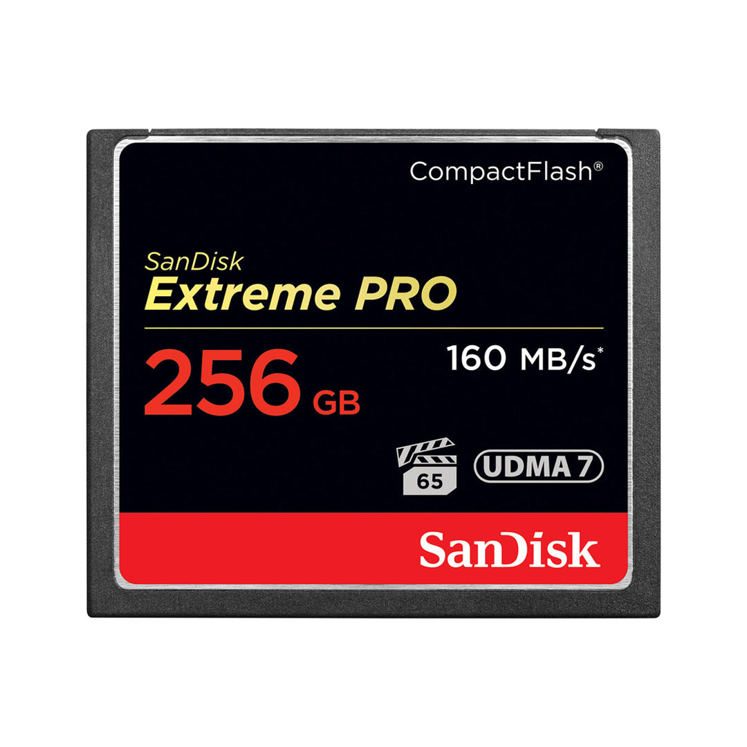 Tarjeta de Memoria SanDisk 256GB Extreme PRO CompactFlash