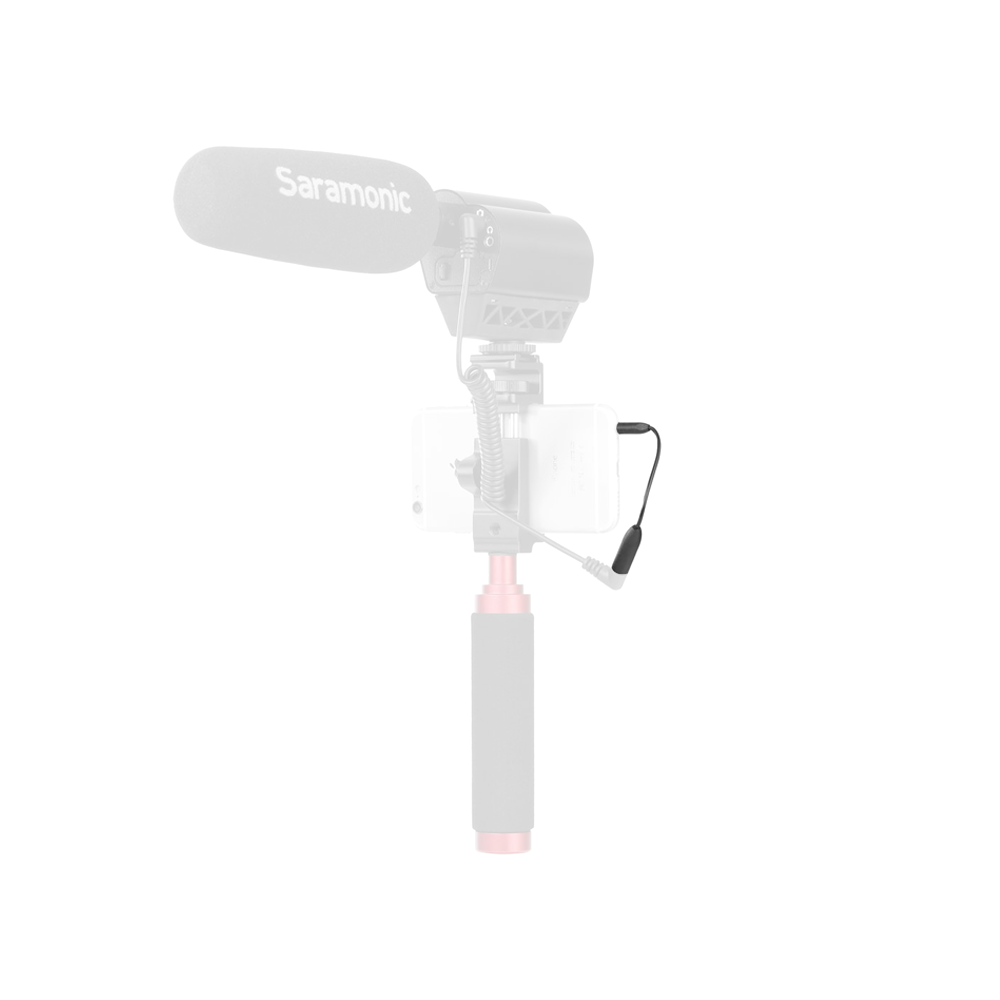 Saramonic SR-UC201 Cable Adaptador de Micrófono TRS Hembra a TRRS Macho
