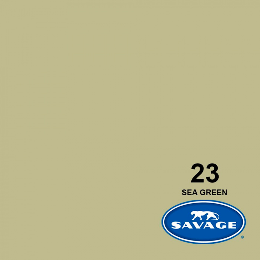 Medio Fondo de Cartulina Savage Nr. 23 'Sea Green' de 1.36 x 11 mtros.