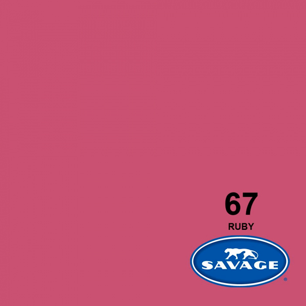 Medio Fondo de Cartulina Savage Nr. 67 'Ruby' de 1.36 x 11 mtros.