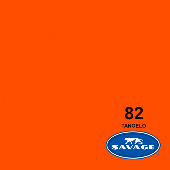 Medio Fondo de Cartulina Savage Nr. 82 'Tangelo' de 1.36 x 11 mtros.