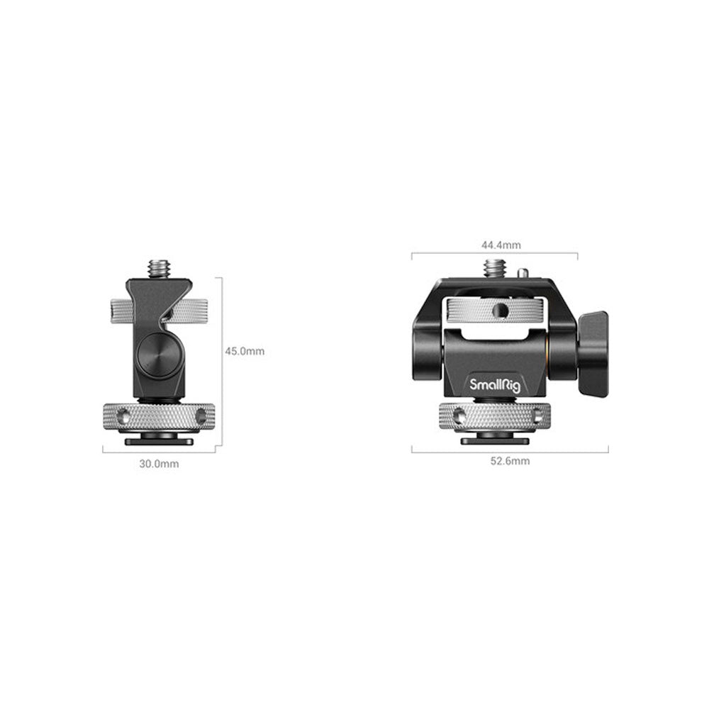 Soporte ajustable SmallRig  para monitor con giro e inclinación y montaje de zapata