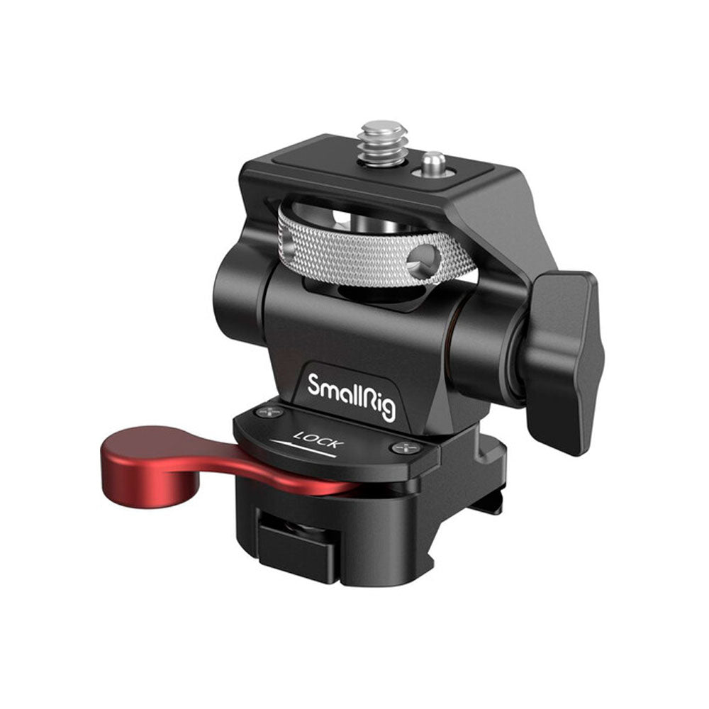 Soporte SmallRig para monitor con giro e inclinación y fijación de abrazadera NATO