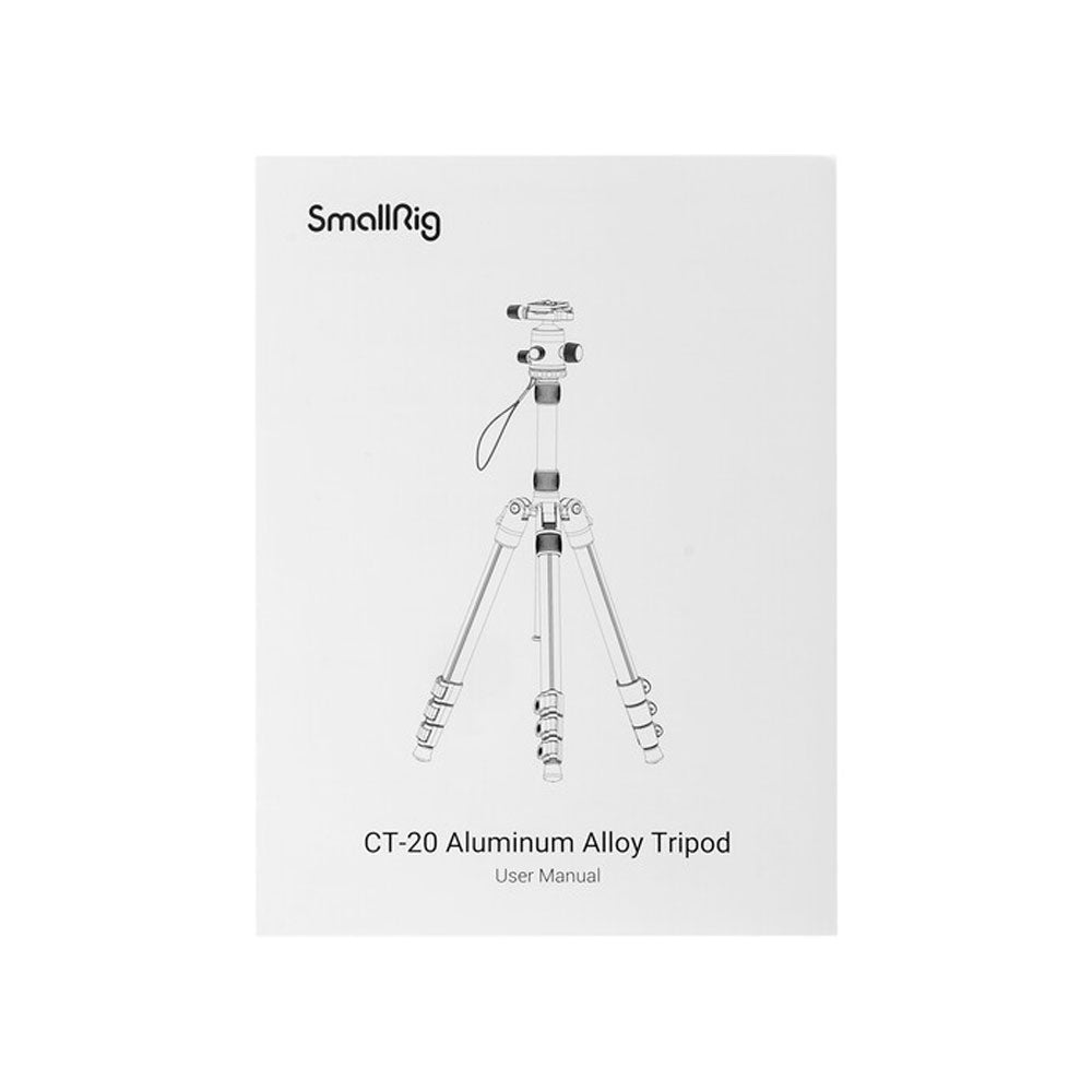 Trípode de Aluminio SmallRig CT-20 con Cabezal de Bola