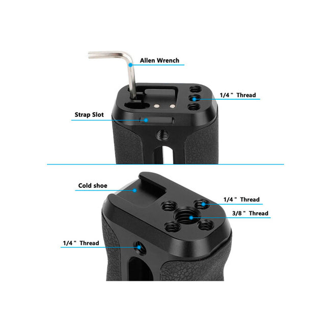 Soporte SmallRig HawkLock Minide monitor de liberación rápida (sistema Drop-In) con zapata fría