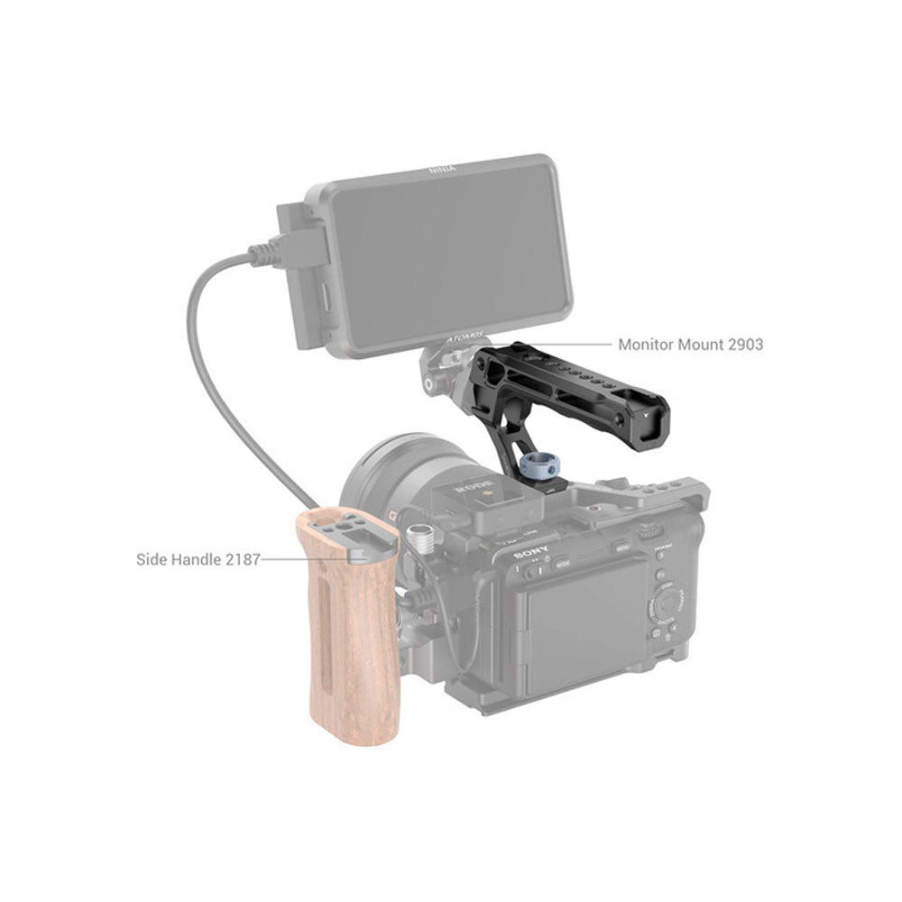 Empuñadura SmallRig con Montaje Antitorsión estilo ARRI (Lite)