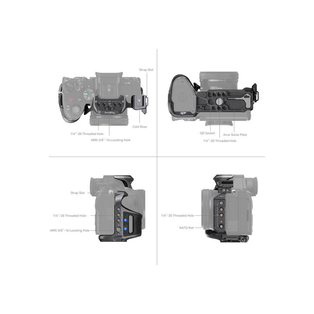Kit de Jaula SmallRig Rhinoceros para Sony a7R V, a7 IV y a7S III