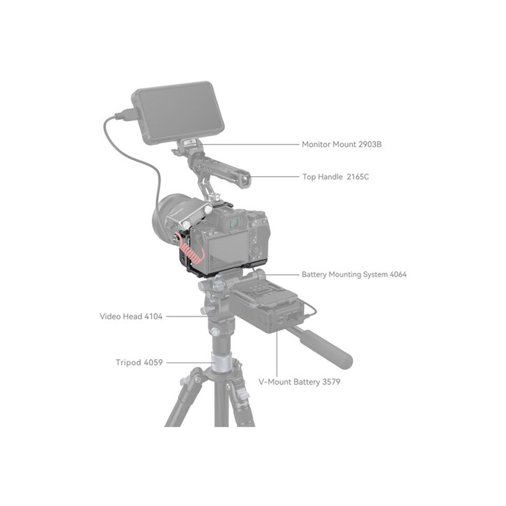 Kit de Jaula SmallRig Rhinoceros para Sony a7R V, a7 IV y a7S III