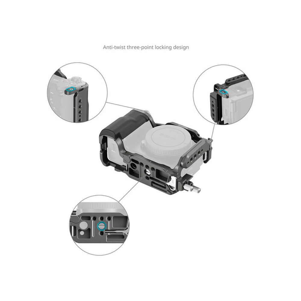 Kit de jaula SmallRig con liberación rápida HawkLock para Sony ZV-E10 II