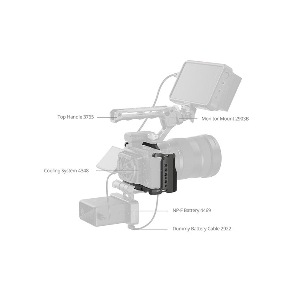 Kit de jaula SmallRig con liberación rápida HawkLock para Sony ZV-E10 II