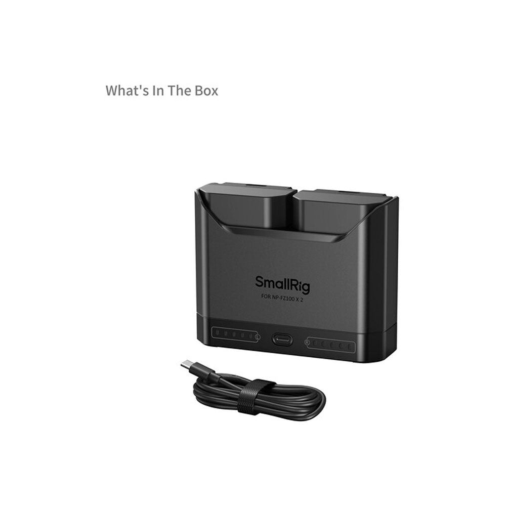 Kit de cargador de batería para cámara SmallRig NP-FZ100