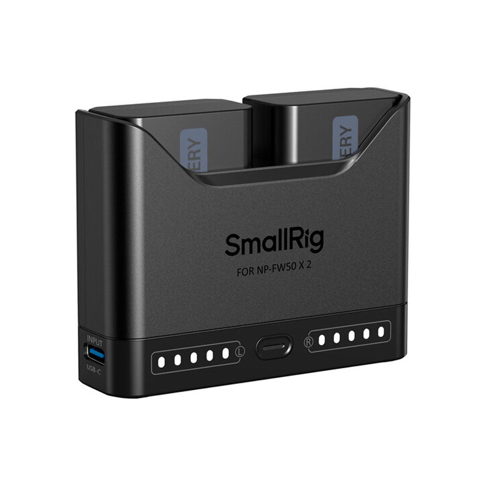 Kit de cargador de batería para cámara SmallRig NP-FW50