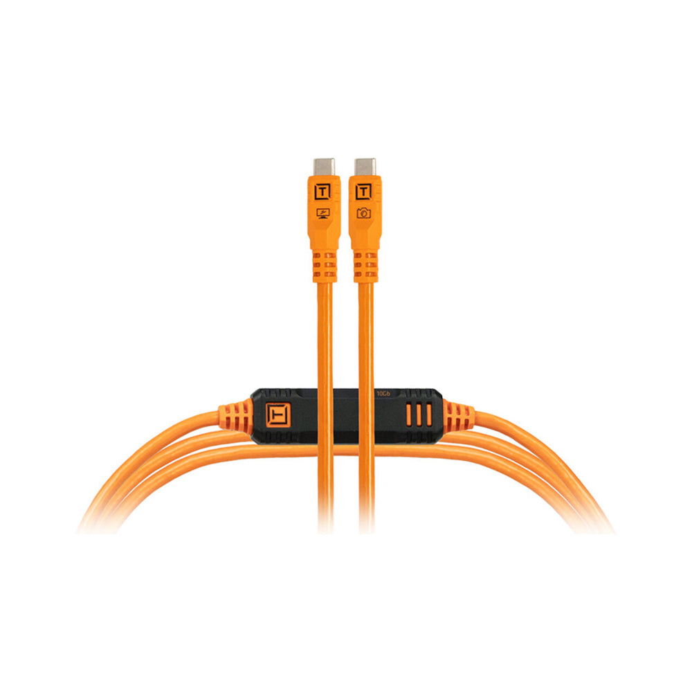 Cable Tether Tools TetherPro CUC15G2-ORG Optima USB-C Cable de 4.6 metros