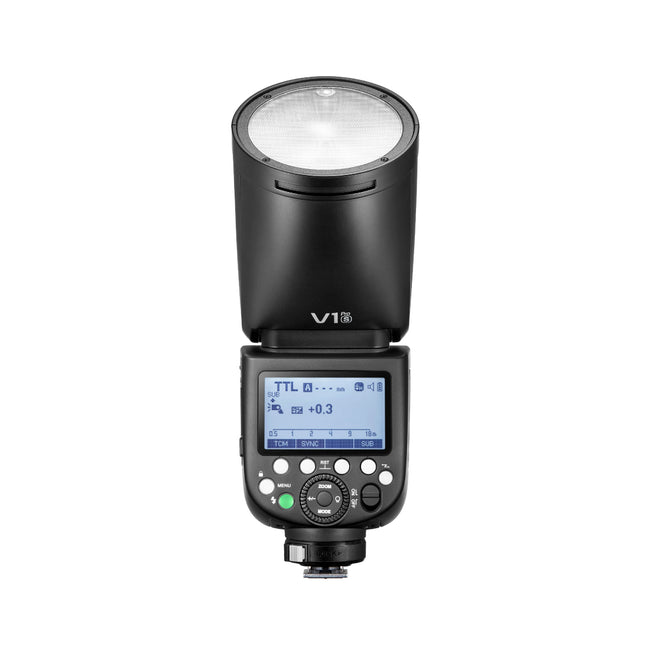 Flash de Cámara Godox V1 Pro para Sony (con cargador y batería)