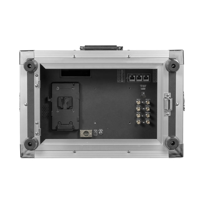 Monitor de Campo Feelworld ATEM156S-CO de 15.5" con 4 salidas HDMI y Maleta Hard Case
