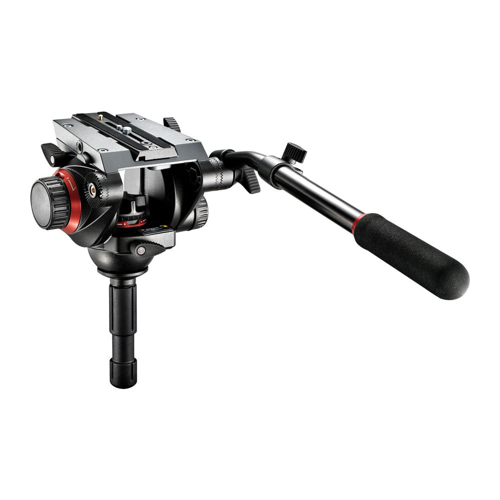 Cabezal de Video Fluido Manfrotto 504HD con Bas de Bola de 75 mm