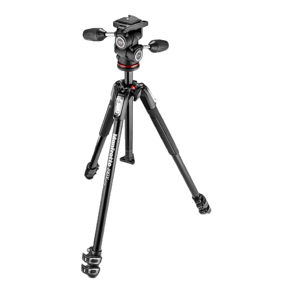 Trípode de Fotografía de Aluminio Manfrotto MK190X3-3W1