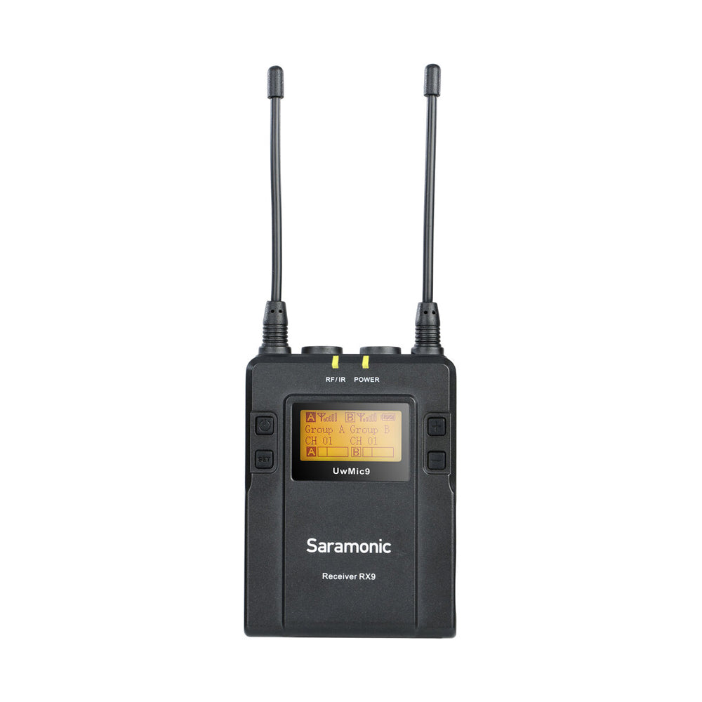 Sistema de Micrófono Inalambrico Saramonic UHF UwMic9RX9