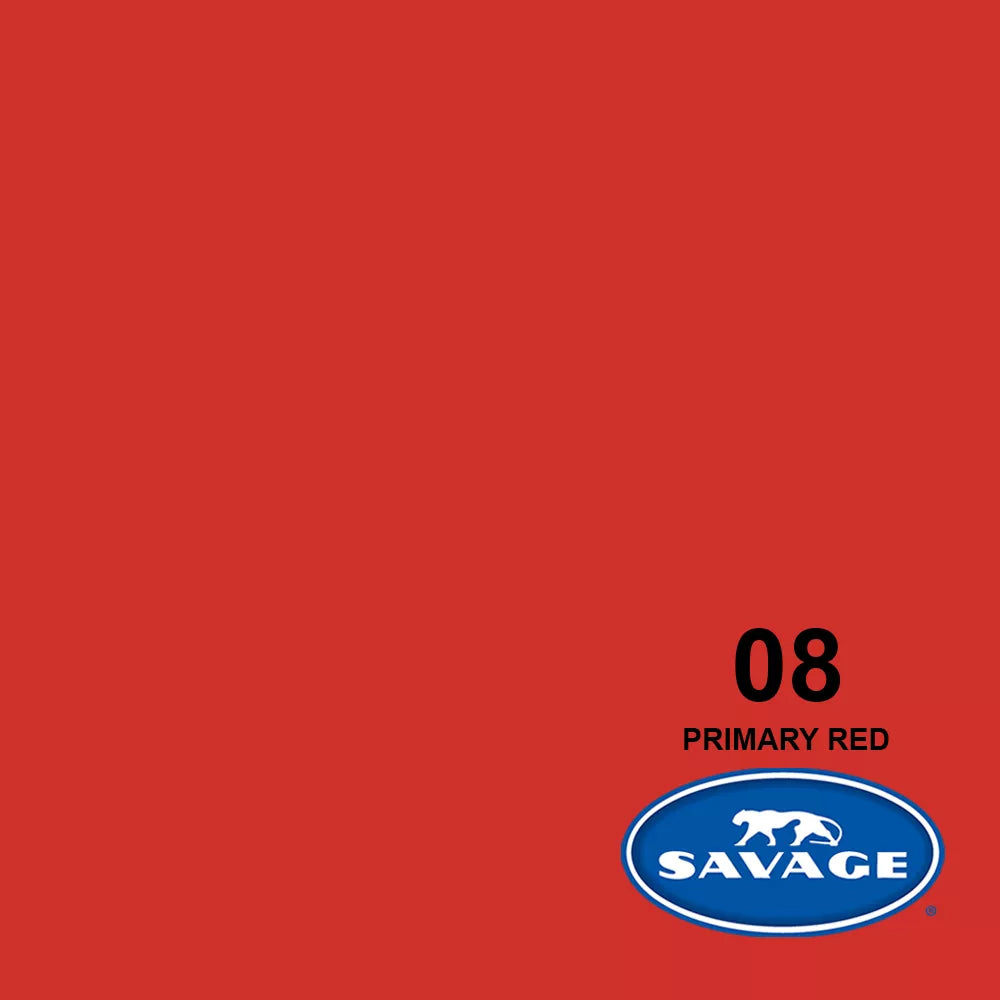 Fondo de Cartulina Savage Nr. 08 'Primary Red'